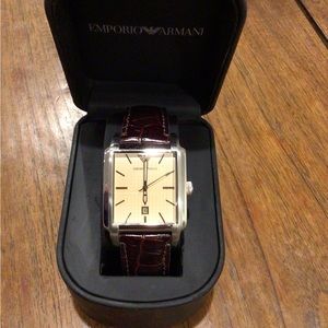 Emporio Armani watch.